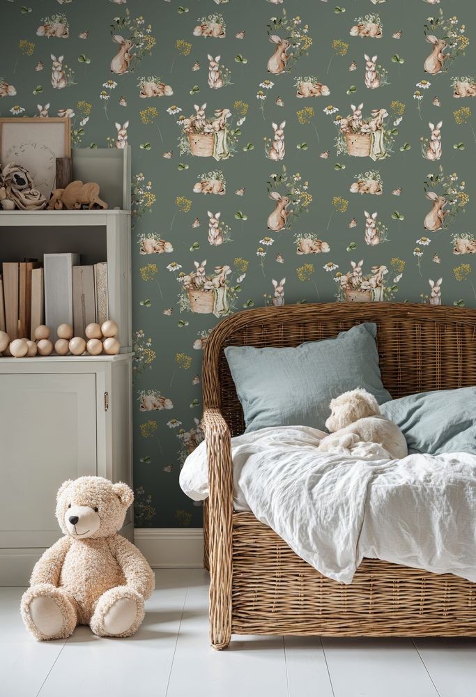 Obrázok z Bunny bath Forrest Green - 1028201-07